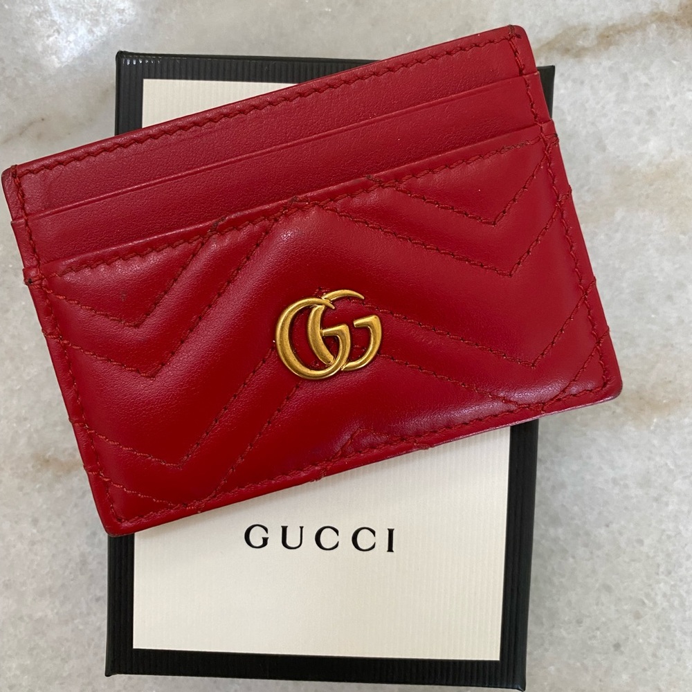 Gucci GG Marmont card case
